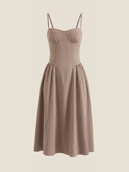 Odette Korsett-Midikleid