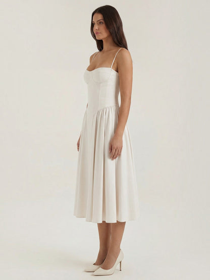 Odette Korsett-Midikleid
