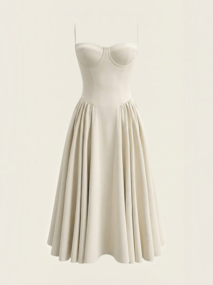 Odette Korsett-Midikleid