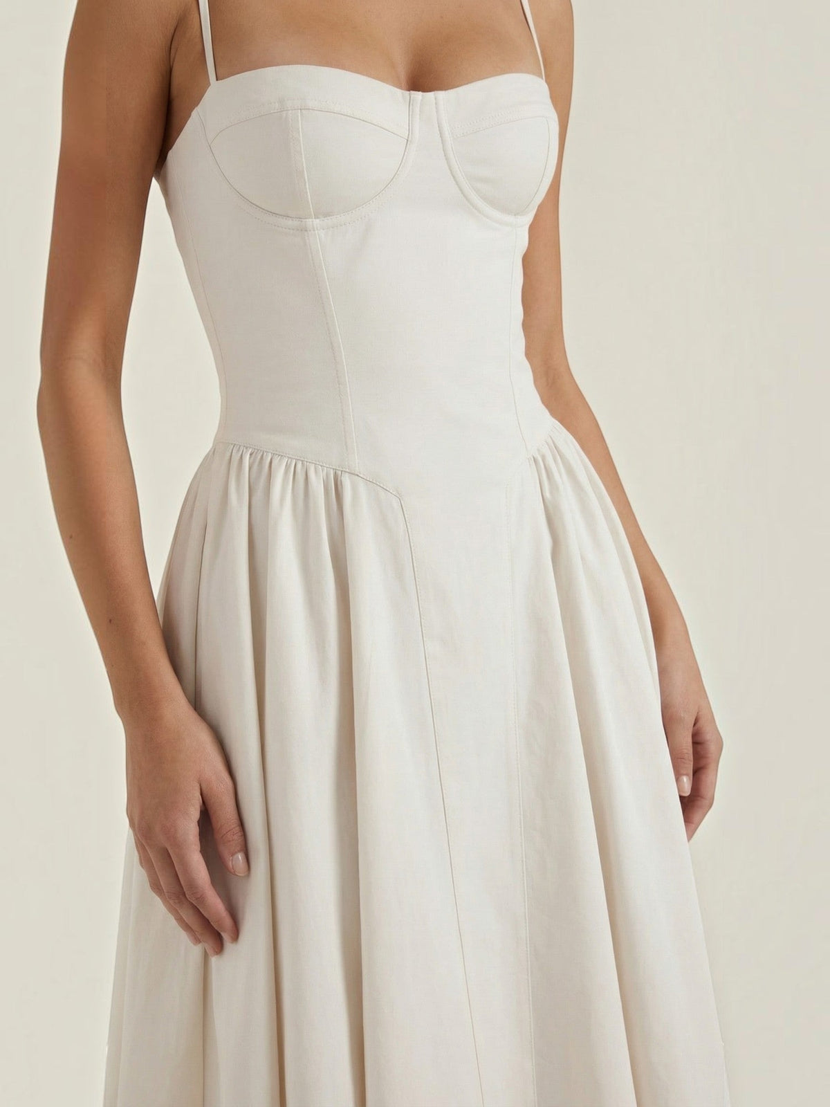 Odette Korsett-Midikleid