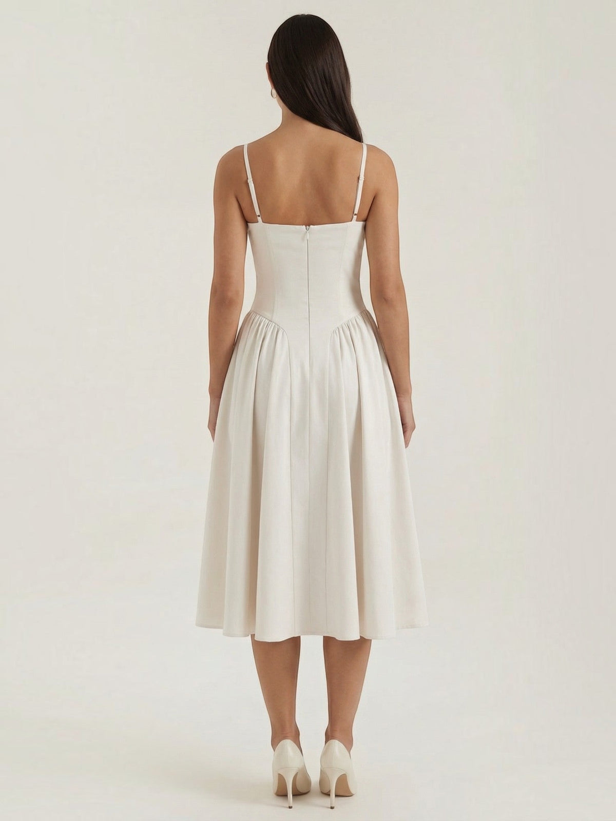Odette Korsett-Midikleid