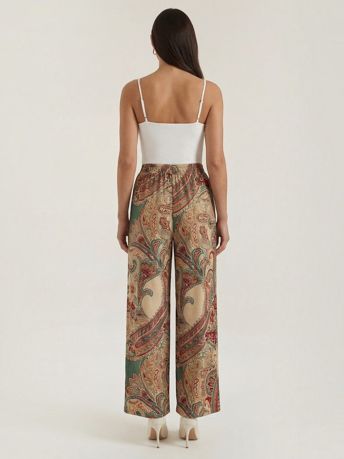 Pam Hose mit Paisley-print