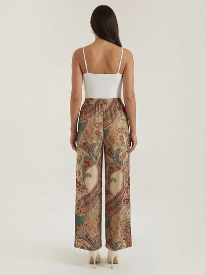 Pam Hose mit Paisley-print