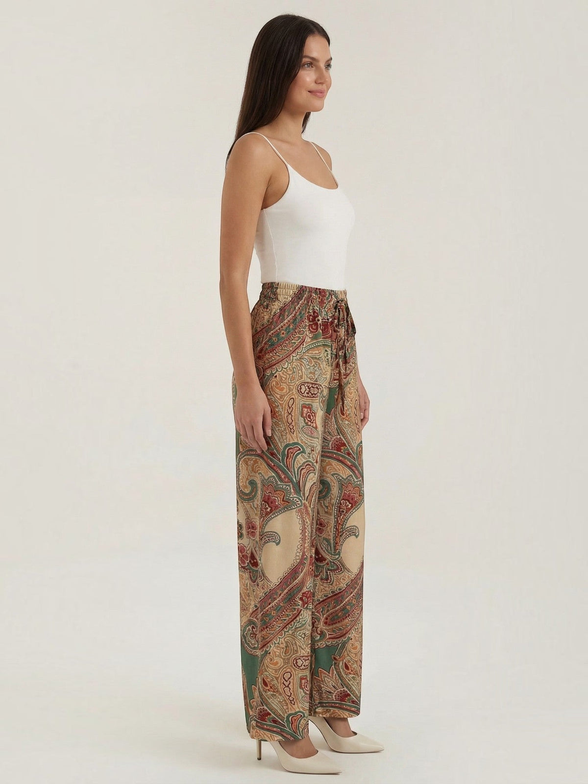 Pam Hose mit Paisley-print