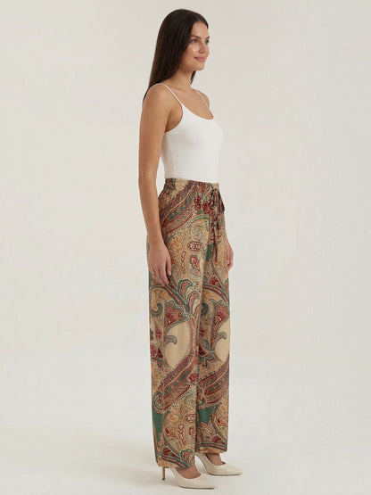 Pam Hose mit Paisley-print