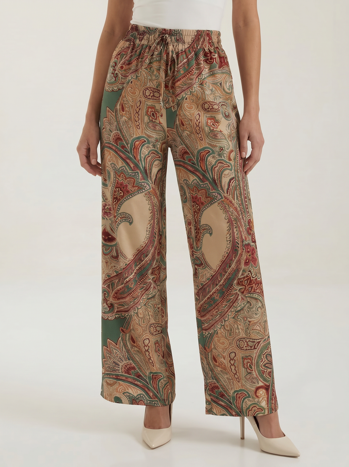 Pam Hose mit Paisley-print