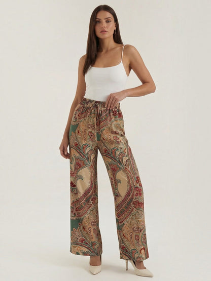 Pam Hose mit Paisley-print