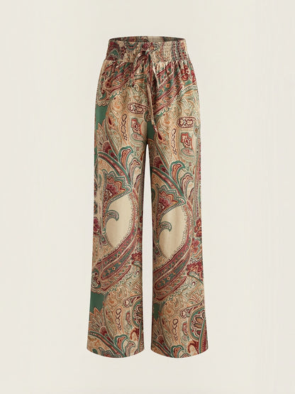 Pam Hose mit Paisley-print