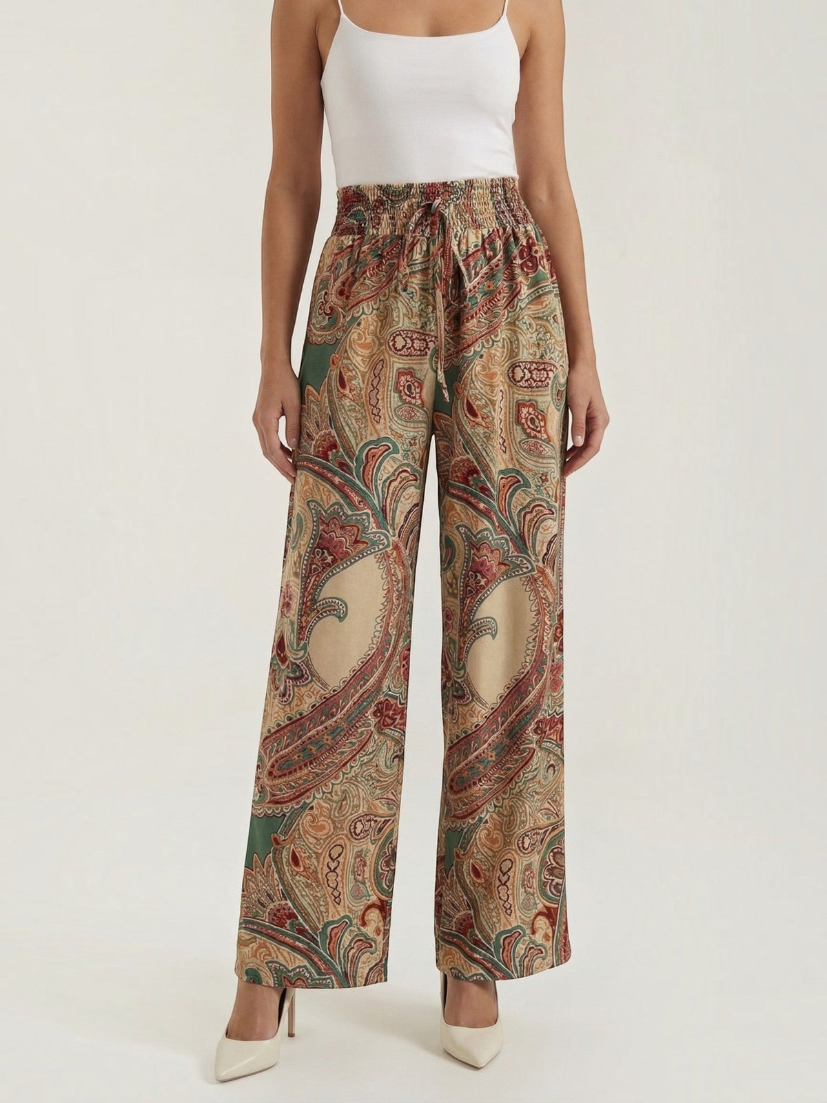 Pam Hose mit Paisley-print