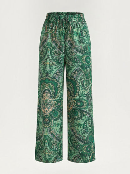 Pam Hose mit Paisley-print