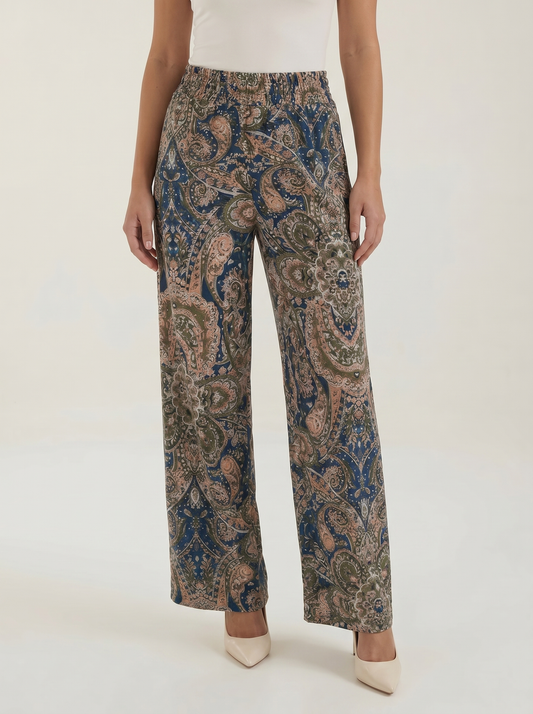Pam Hose mit Paisley-print
