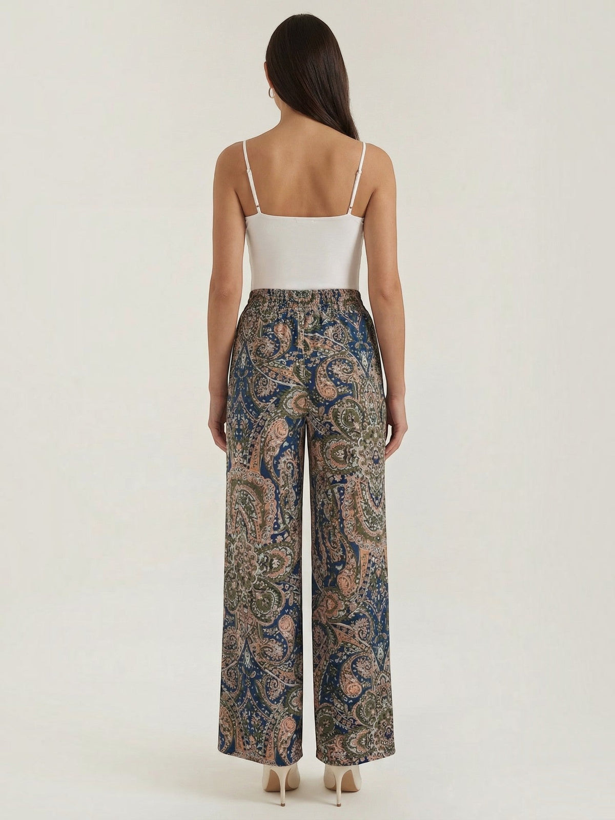 Pam Hose mit Paisley-print