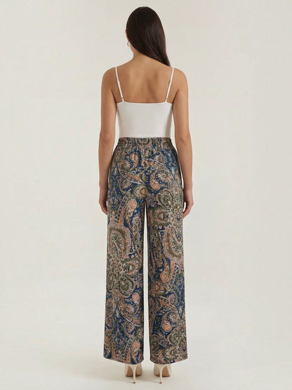 Pam Hose mit Paisley-print
