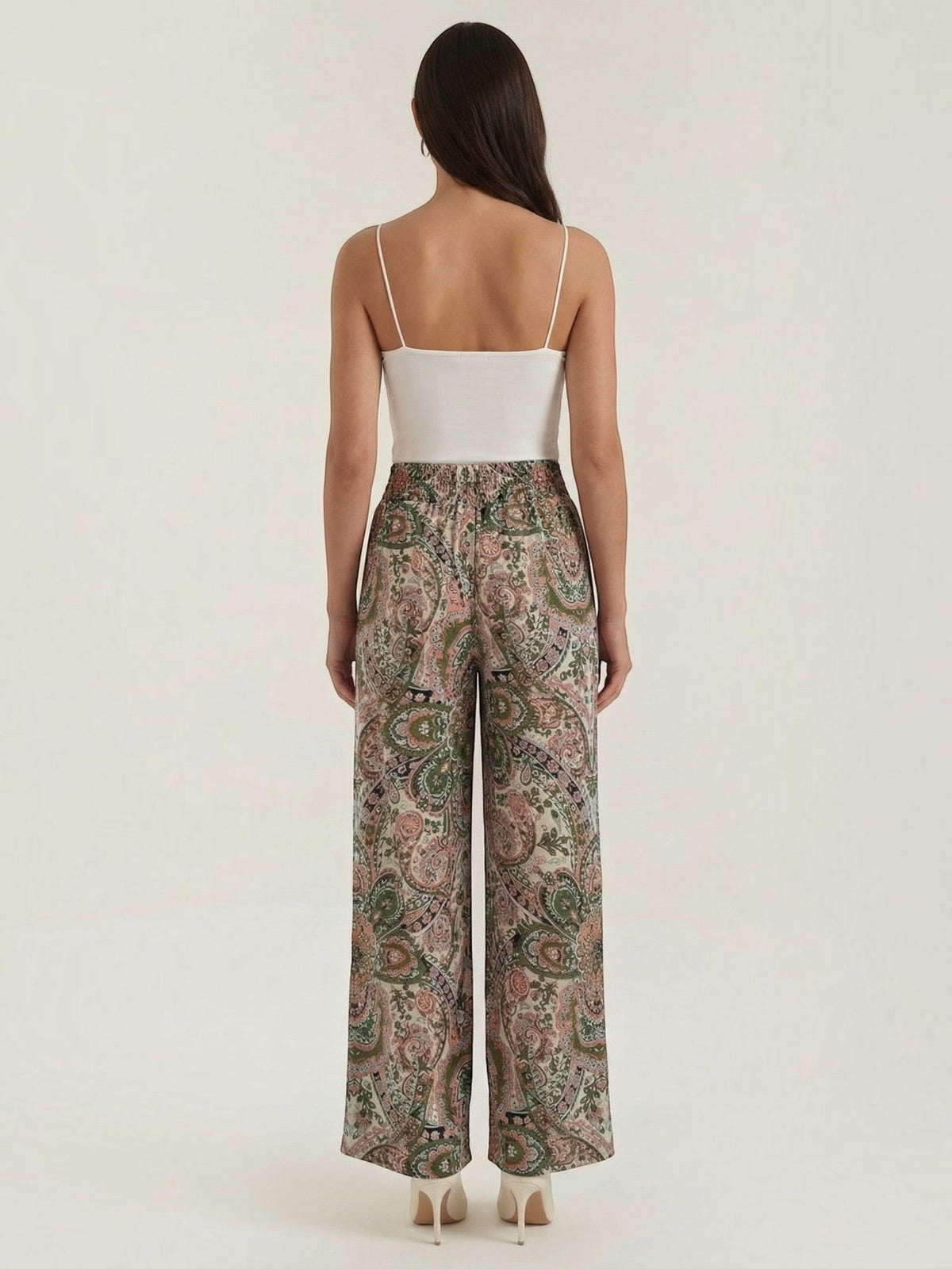 Pam Hose mit Paisley-print
