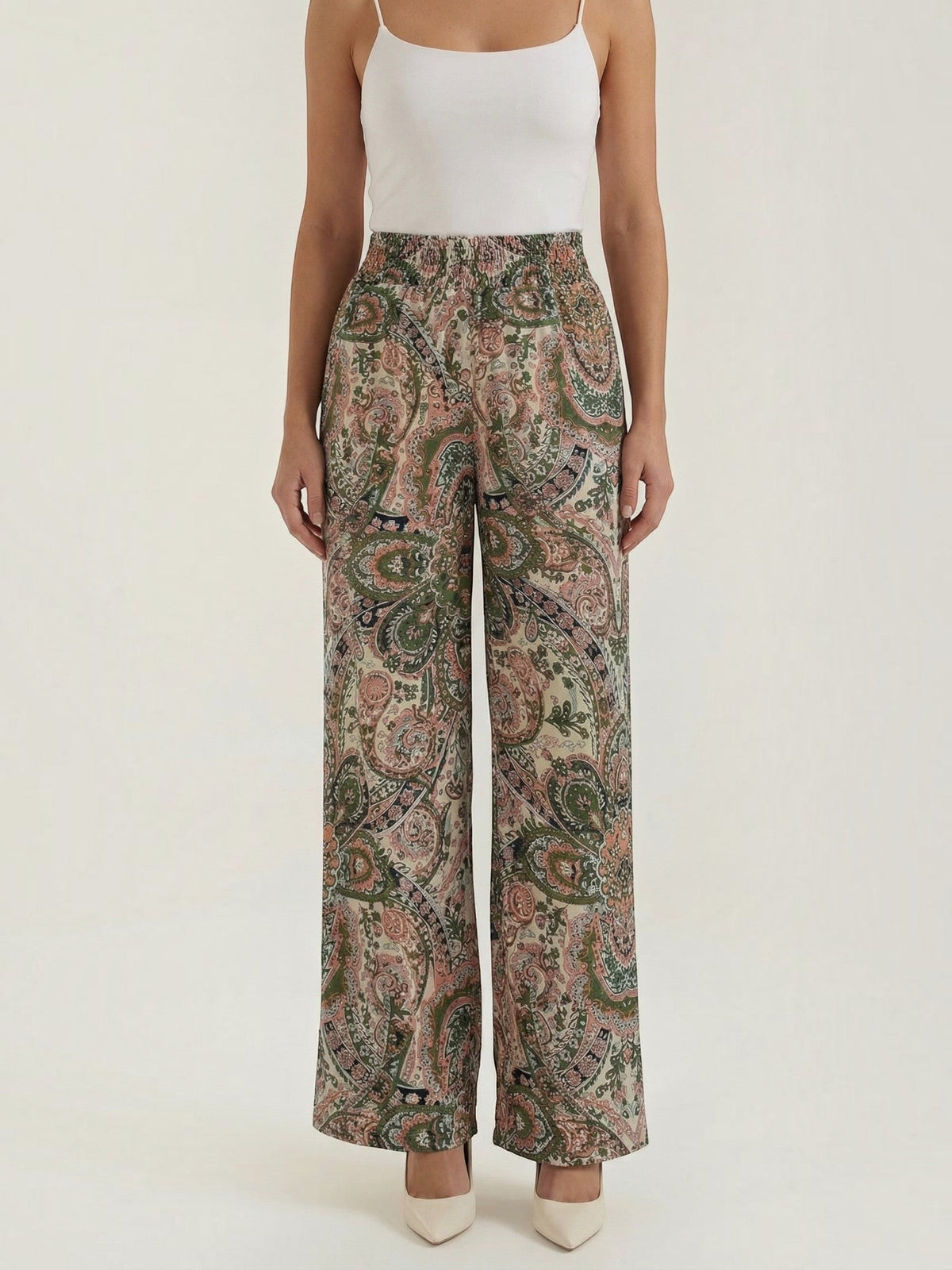 Pam Hose mit Paisley-print
