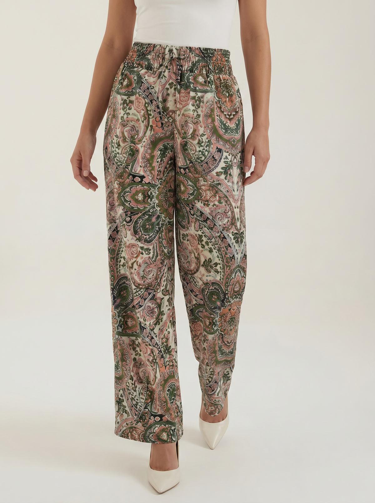 Pam Hose mit Paisley-print