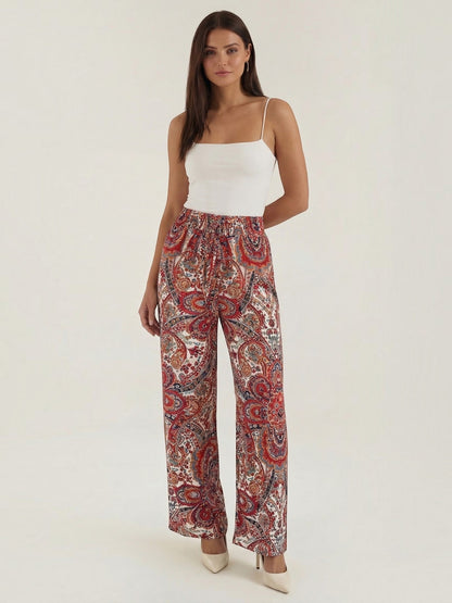 Pam Hose mit Paisley-print