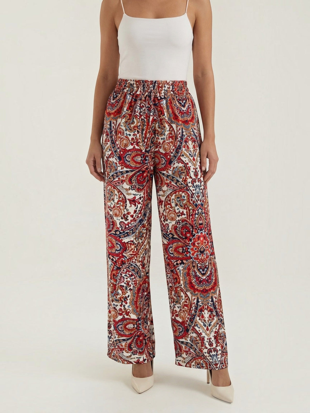 Pam Hose mit Paisley-print