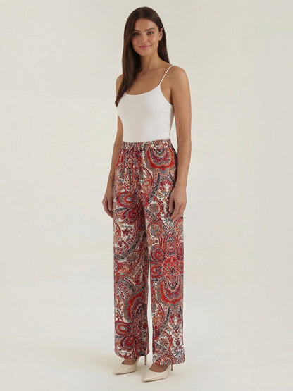 Pam Hose mit Paisley-print
