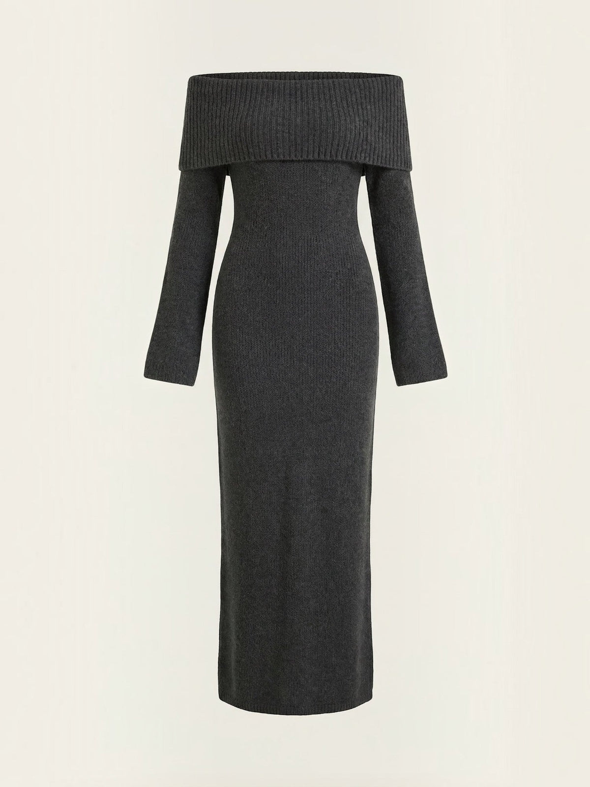 Quinlan Maxi-Strickkleid