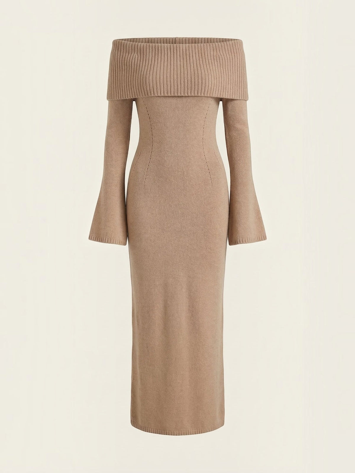 Quinlan Maxi-Strickkleid