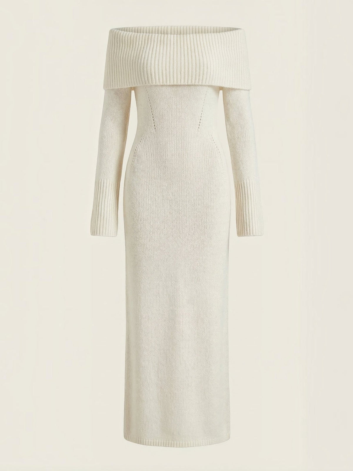 Quinlan Maxi-Strickkleid