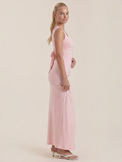 Rhoda Gerafftes Maxikleid