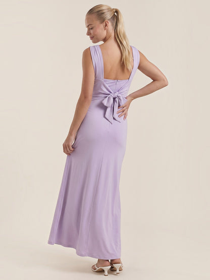Rhoda Gerafftes Maxikleid