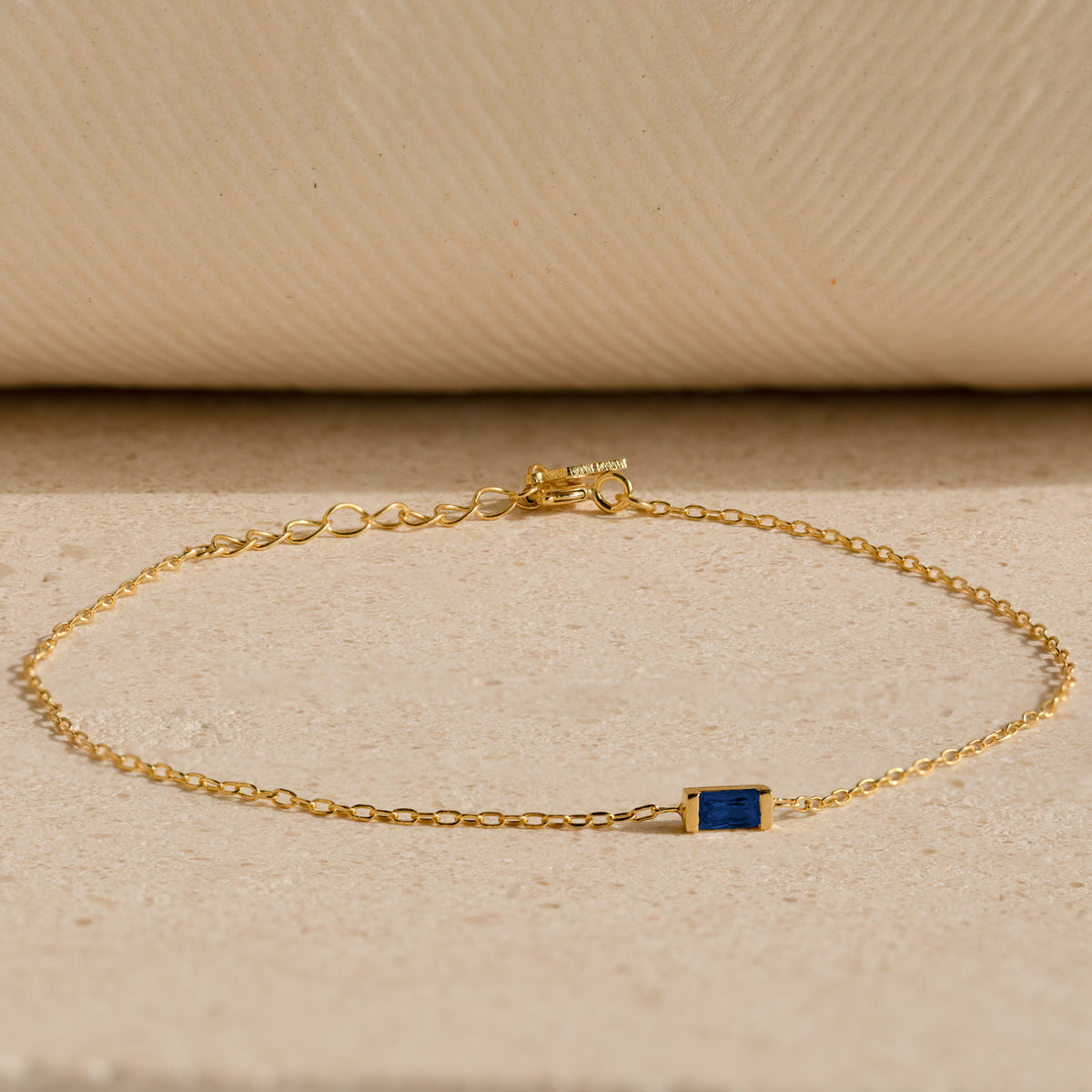 Baguette Sapphire Bracelet